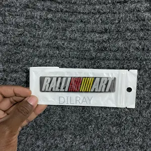 Mitsubishi Evo Ralli Art Logo Emblem Badge