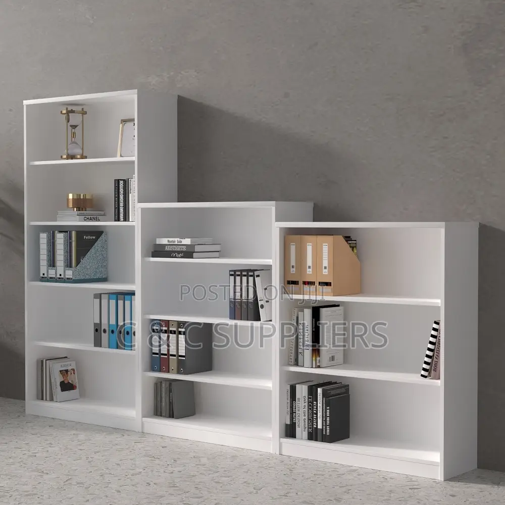 Wooden Library Bookshelf.