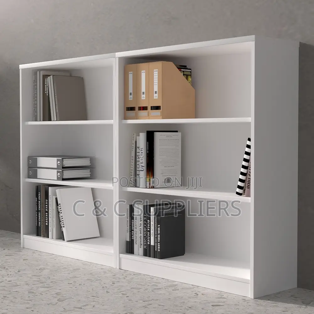 Wooden Library Bookshelf.