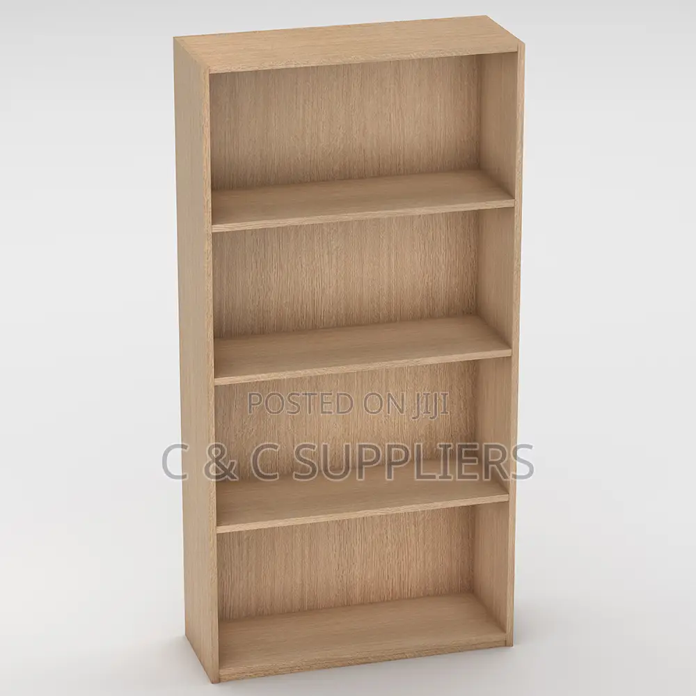 Wooden Library Bookshelf.