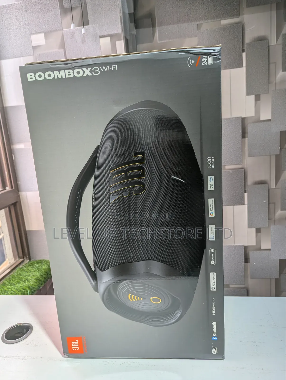 JBL Boombox 3 WI-FI Powerful Bluetooth Speaker