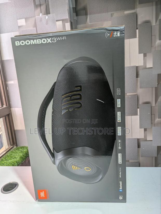 JBL Boombox 3 WI-FI Powerful Bluetooth Speaker - main view