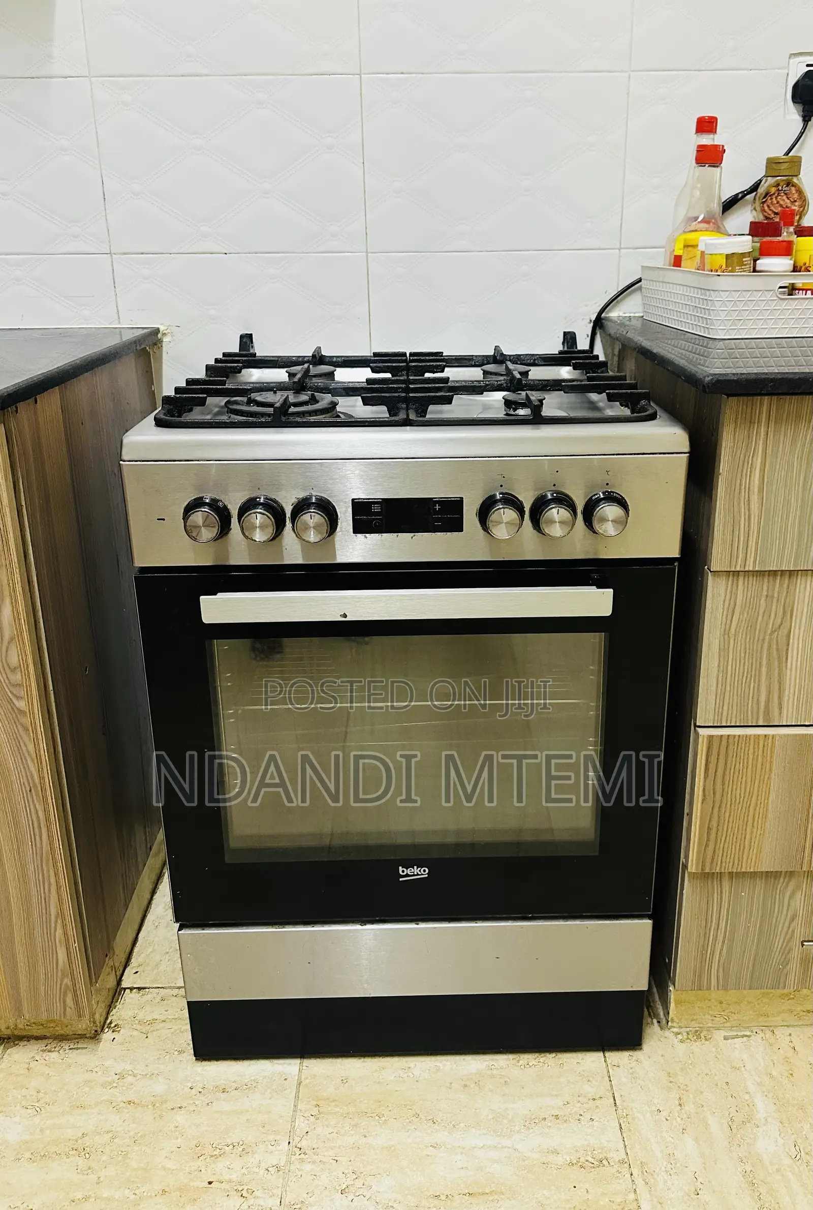 BEKO 60×60cm 4-Gas Burner Cooker