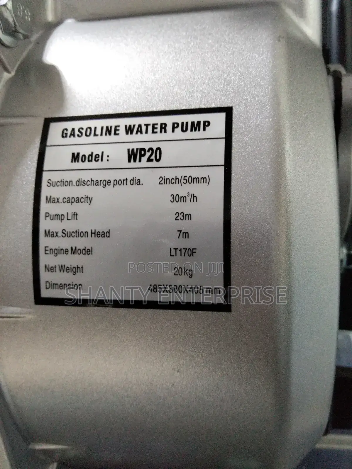 Pulsar Gasoline Water Pump 2"