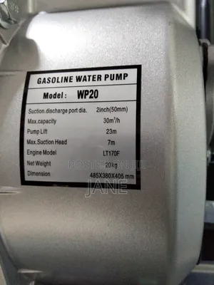 Pulsar Gasoline Water Pump 2"