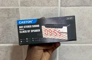 Hi Fi Stereo Sound, Wireless, Clock, Bluetooth Speaker