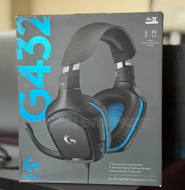 Logitech G432 7.1 Surround Sound Gaming Headset