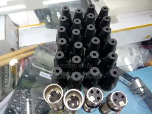Heavy-Duty 3-Pin XLR Male Female Solder Type Replacement Connectors