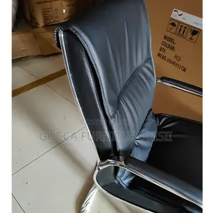 Office Chairs; Chrome Based Leather Office Visitors Chairs