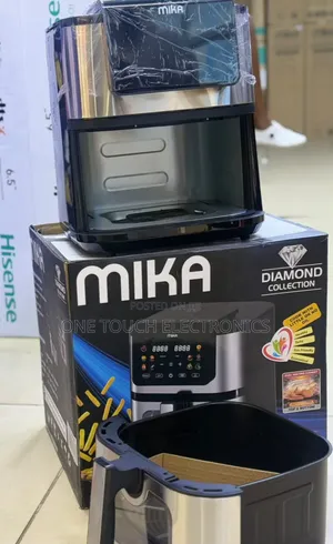 Mika 8L Air Fryer Diamond Collection Double Burner
