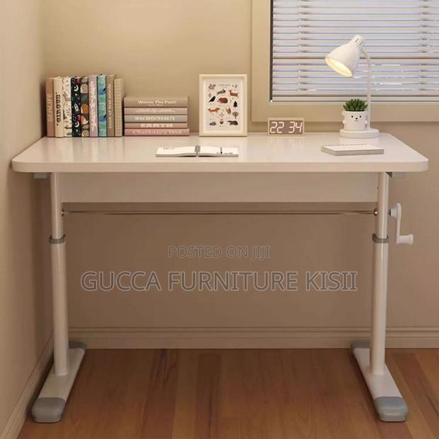 Office Desk; Manual Height Adjustable Desk - thumbnail 3