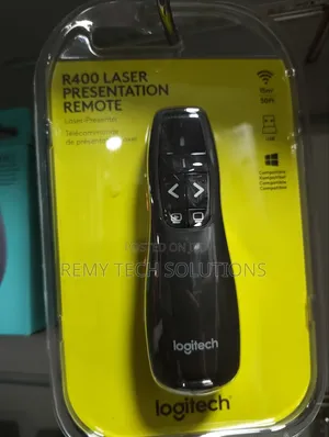 Logitech R400 Wireless Presenter - Black