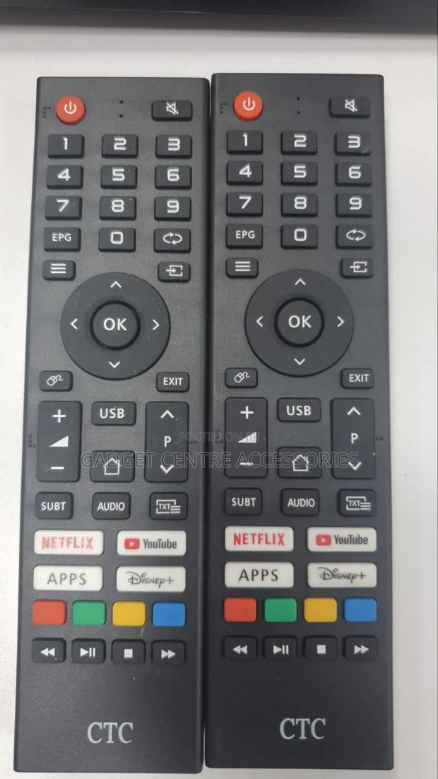 New CTC Smart TV Replacement Remotes - main view