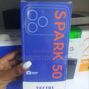 New Tecno Spark 50 128 GB Gray
