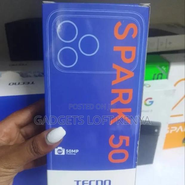New Tecno Spark 50 128 GB Gray - thumbnail 3