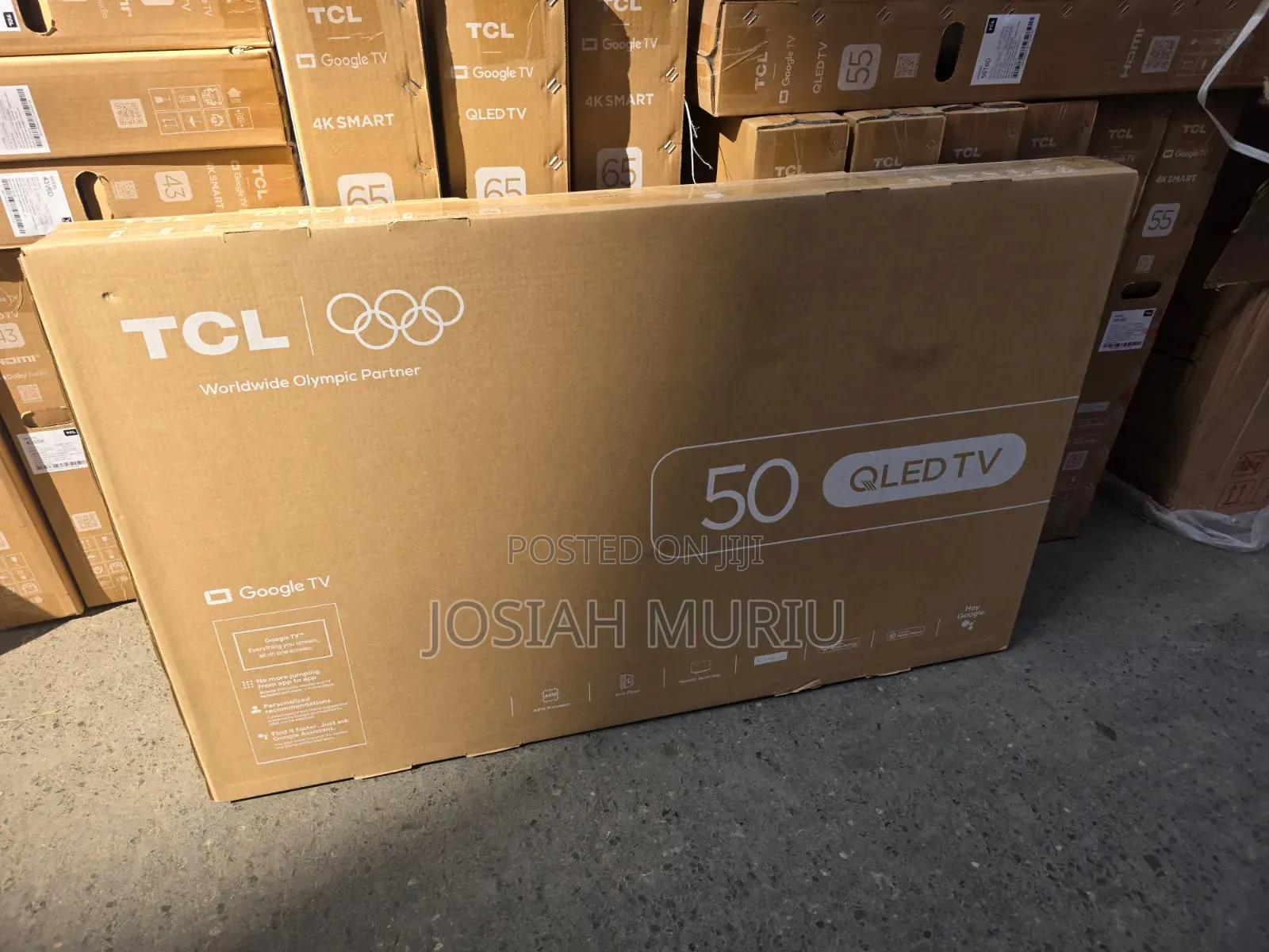 TCL 50” Qled Ultra Hd Smart TV