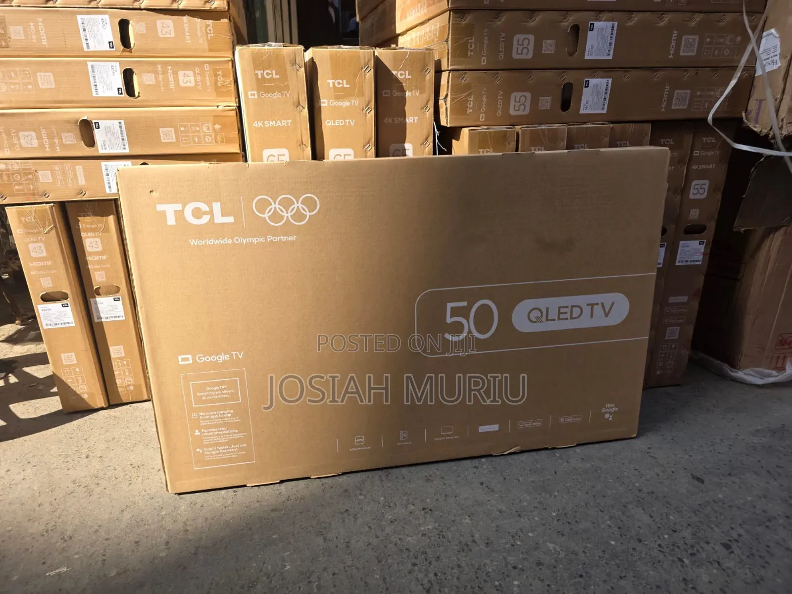 TCL 50” Qled Ultra Hd Smart TV