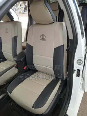 Toyota Fielder Leather Seat Covers – Custom Fit | KSh 7,999