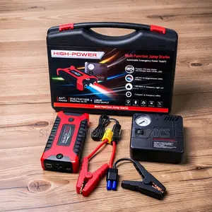 Factory Deals 12V 99800mAh Car Jump Starter With Air Compressor