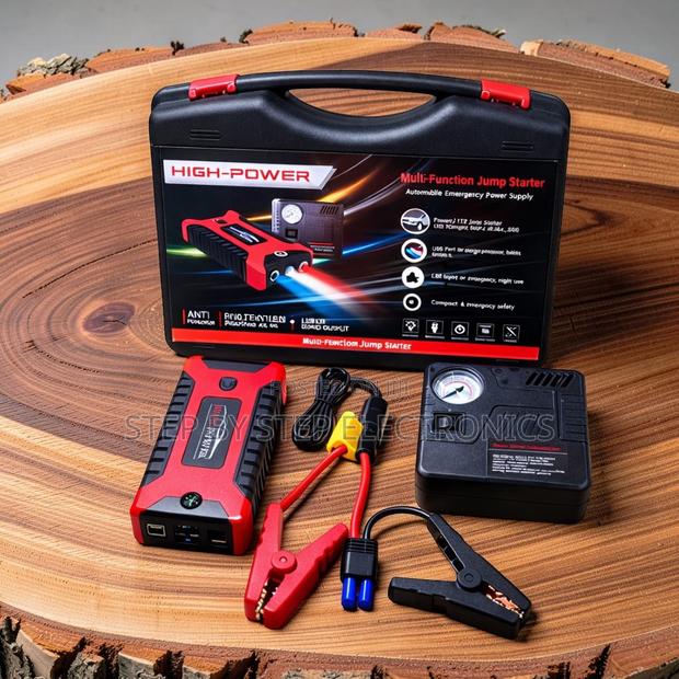 Dealer Prices 12V 99800mAh Car Jump Starter With Air Compressor