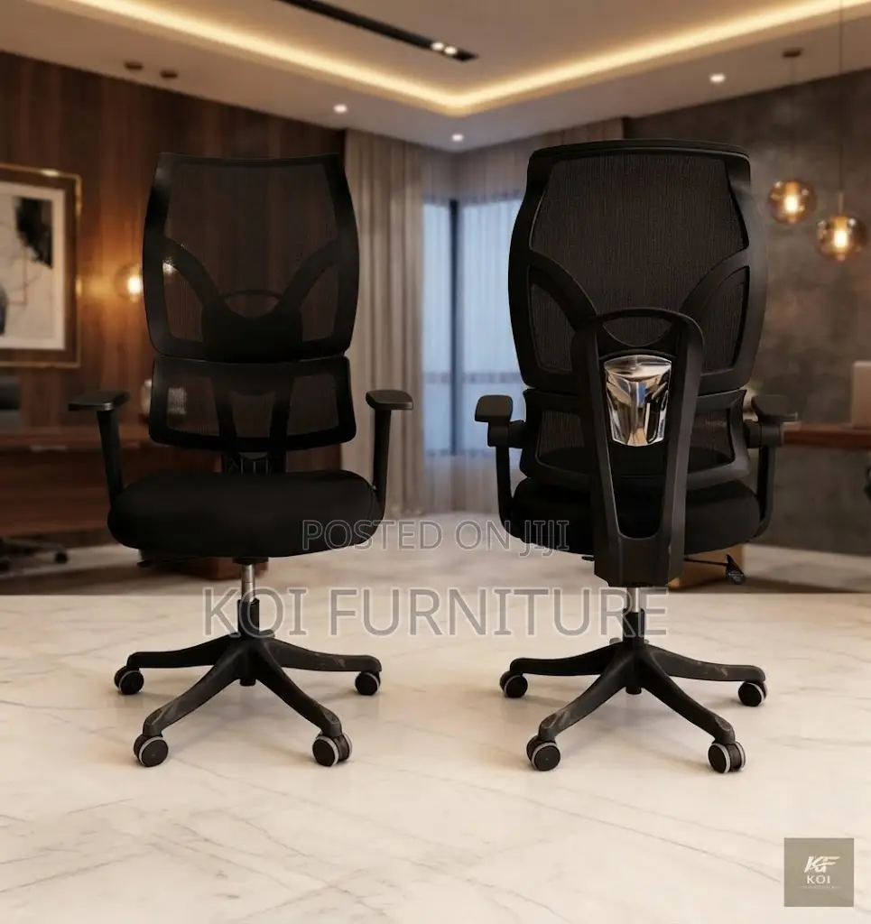 Office Chairs; High-Back Mesh Ergonomic Orthopedic Office Chair-Gh1