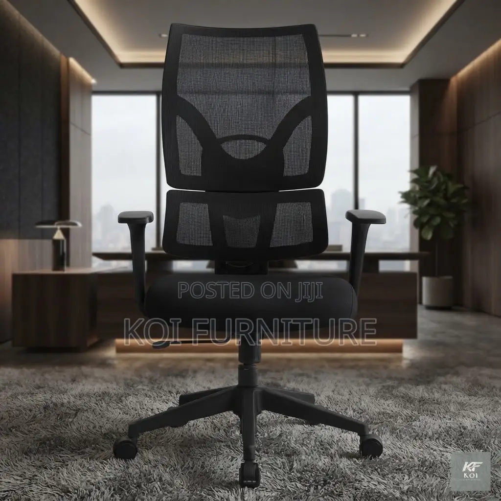 Office Chairs; High-Back Mesh Ergonomic Orthopedic Office Chair-Gh1