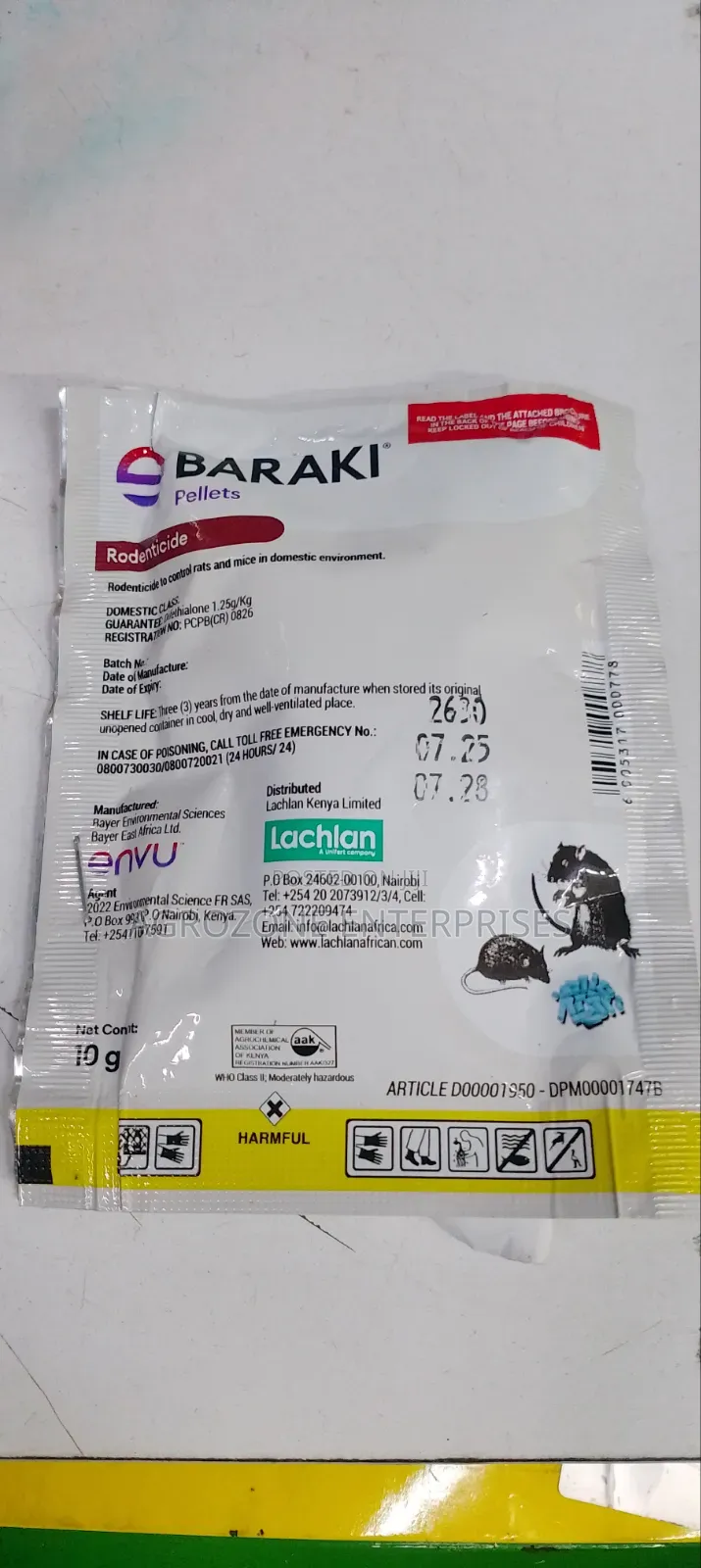 Baraki Rat Pellets