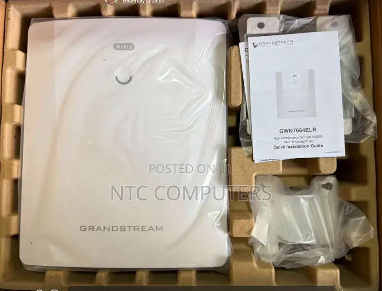 Grandstream 7664ELR Outdoor AX6000 Wifi 6 Accesspoint