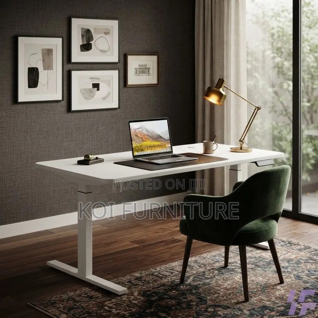 Office Desk; 1600mm Electrical Home Ergonomic Office Adjustable Desk