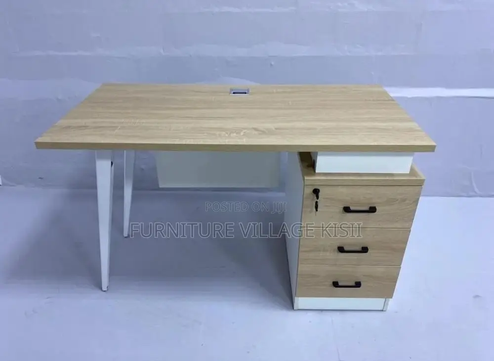 Office Furniture; Modern Office Desk With Drawers