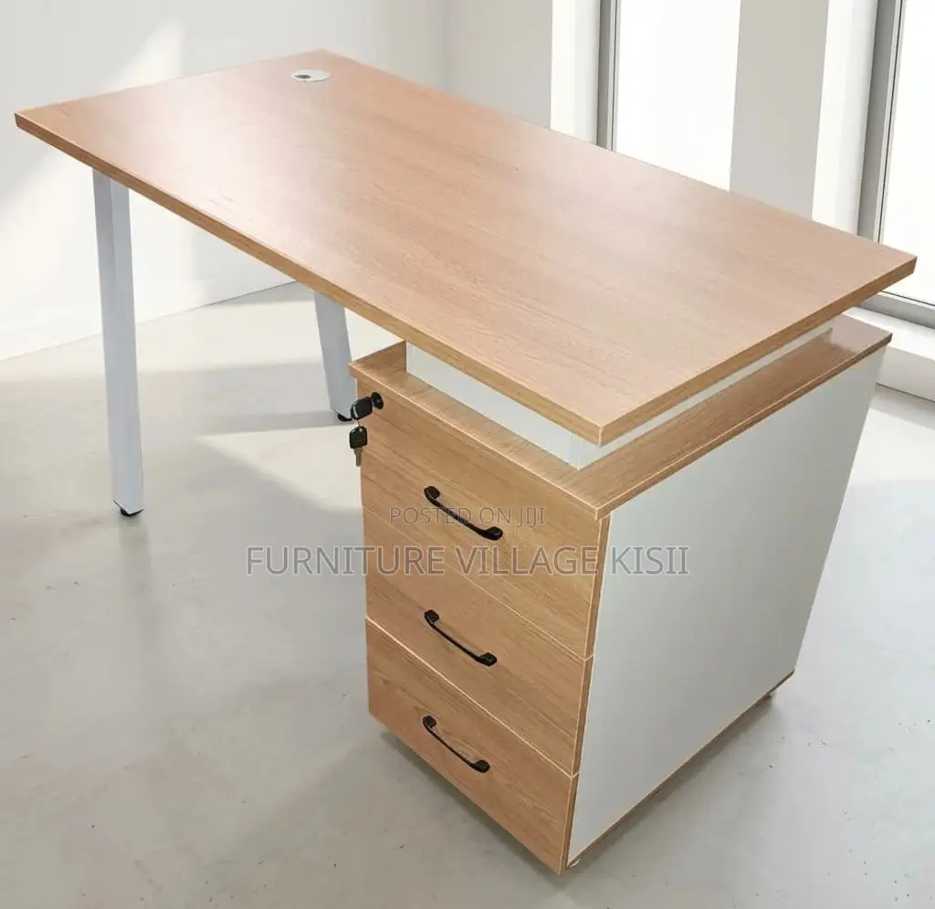 Office Furniture; Modern Office Desk With Drawers