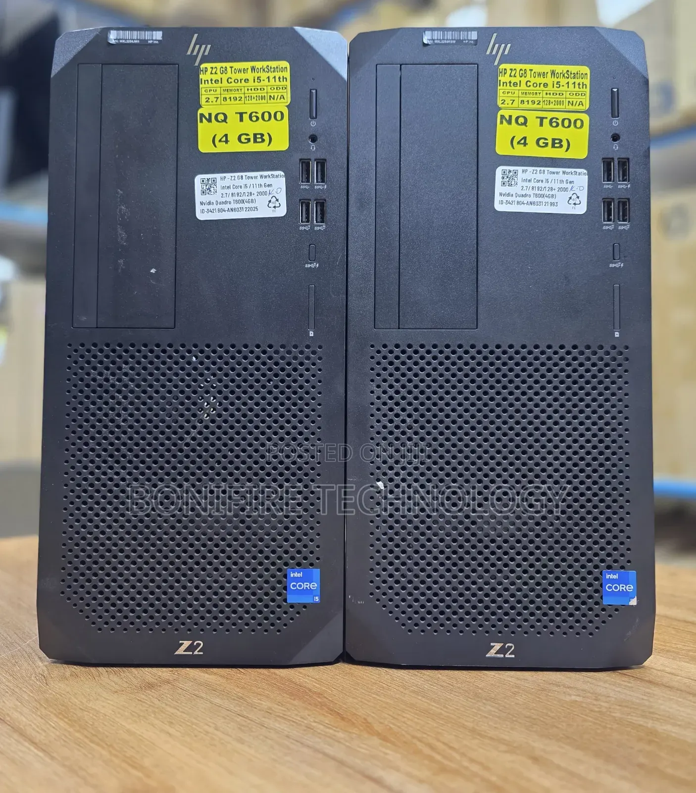 Desktop Computer HP Z2 16GB Intel Core i5 HDD+SSD 128GB