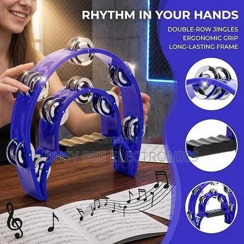 Bn Double Row Tambourine, - thumbnail 5