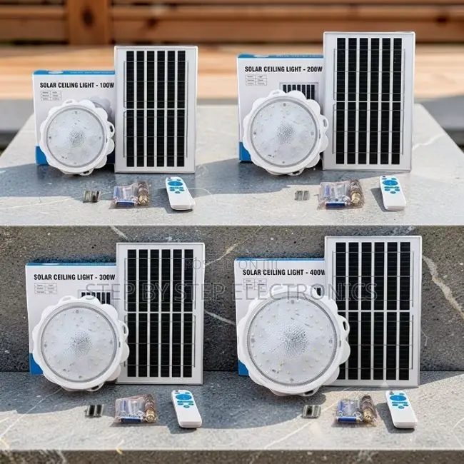Factory Direct Prices LED 100W,200W,500W Solar Ceiling Lights