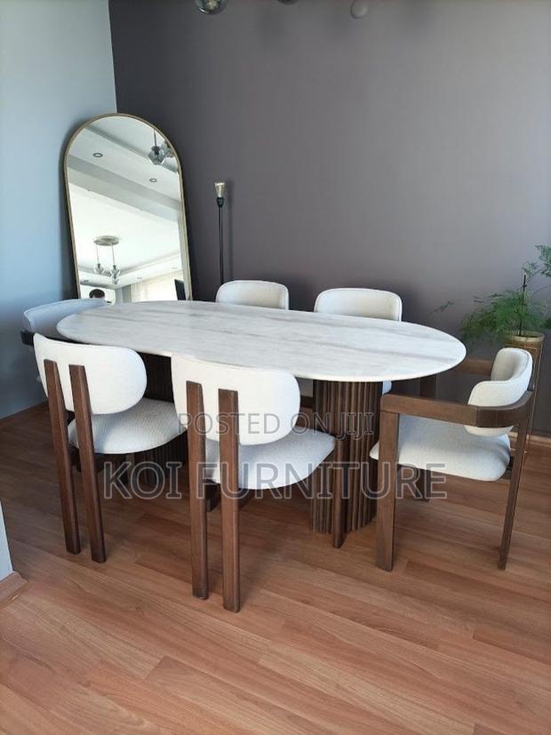 Dining Set; Hard Wood Large Family Dining Sets