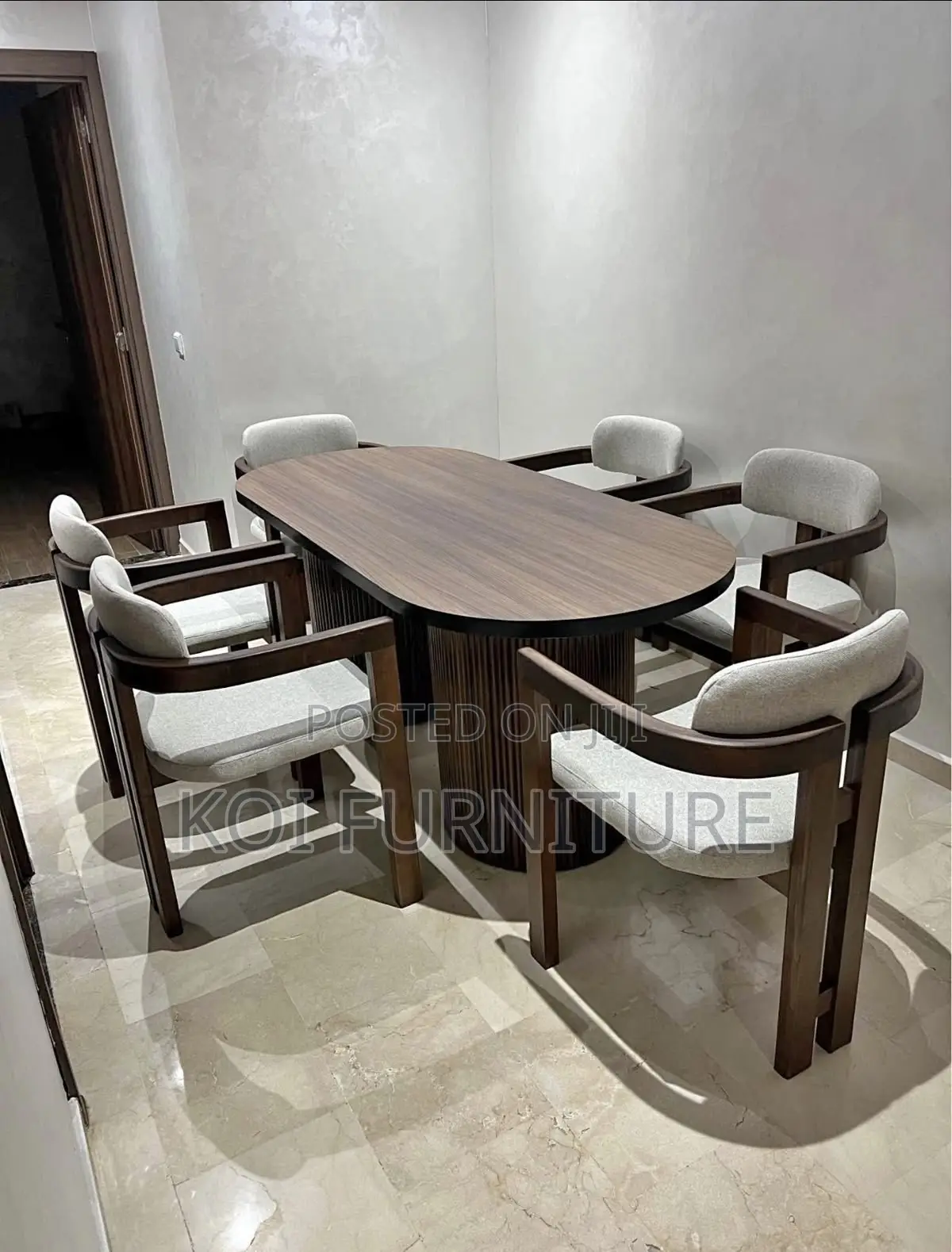Dining Set; Hard Wood Large Family Dining Sets