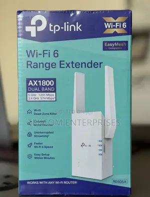 TP-Link RE605X | AX1800 Wi-Fi Range Extender