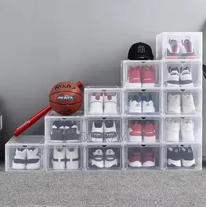 Clear Magnetic Shoe Storage Box