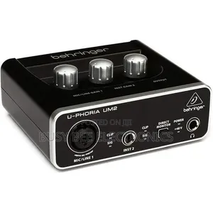 Behringer U-Phoria UM2 Soundcard, Audio Interface