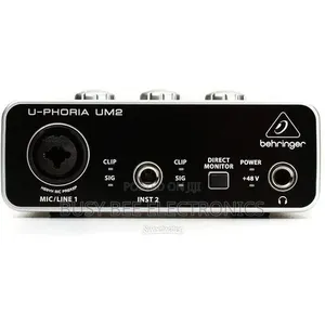 Behringer U-Phoria UM2 Soundcard, Audio Interface