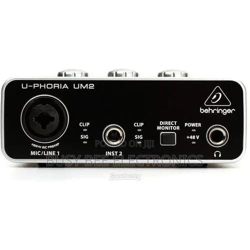 Behringer U-Phoria UM2 Soundcard, Audio Interface - thumbnail 2