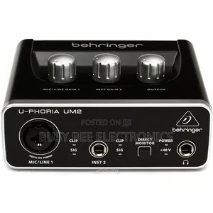 Behringer U-Phoria UM2 Soundcard, Audio Interface