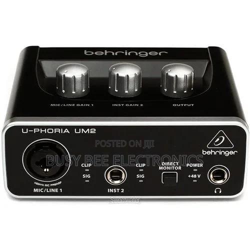 Behringer U-Phoria UM2 Soundcard, Audio Interface - thumbnail 4