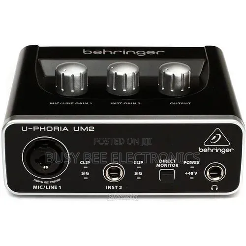 Behringer U-Phoria UM2 Soundcard, Audio Interface