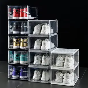 Black Magnetic Shoe Storage Box