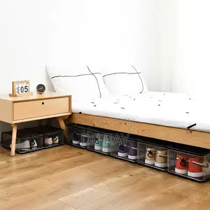 Black Magnetic Shoe Storage Box