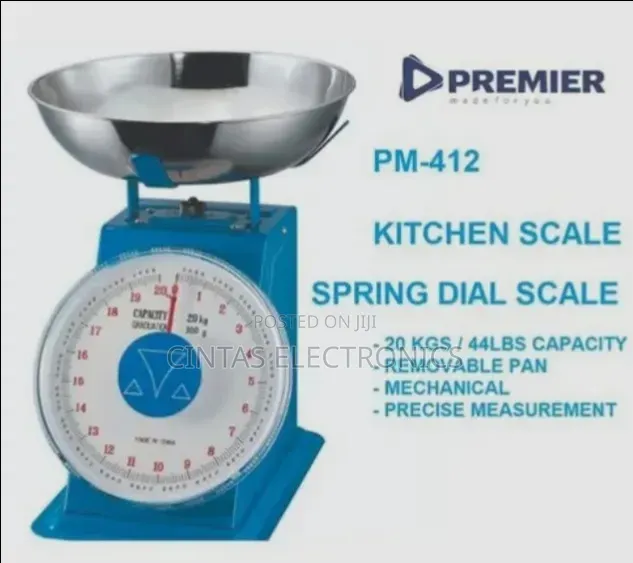 Premier PM-412 Spring Dial Kitchen Scale