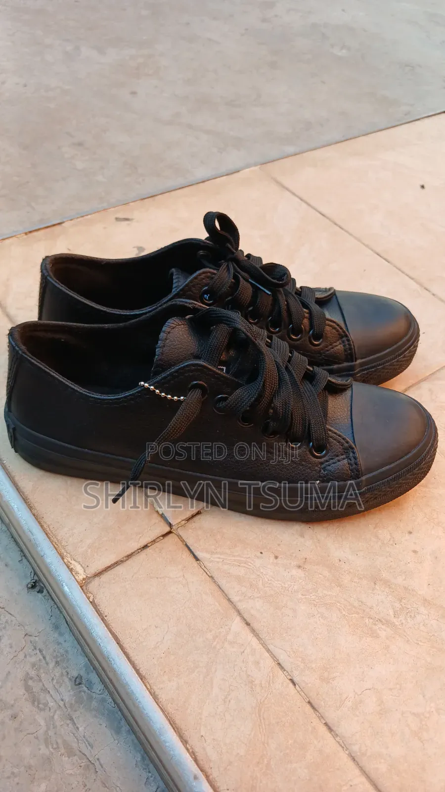 Black Leather Shoes