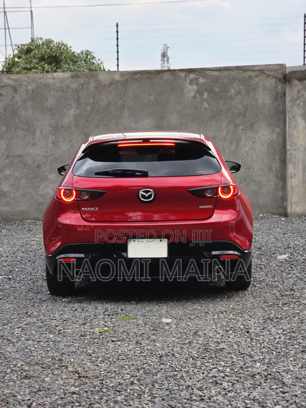 Mazda 3 2019 Red