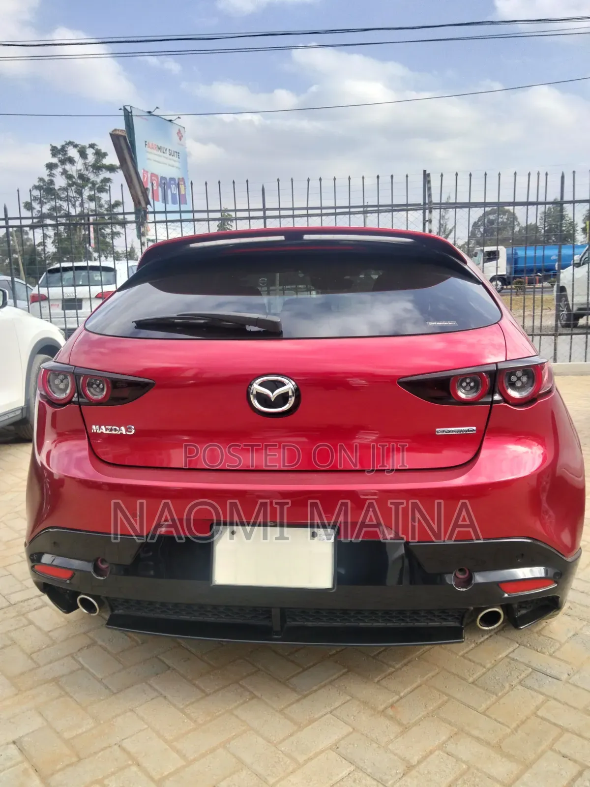 Mazda 3 2019 Red
